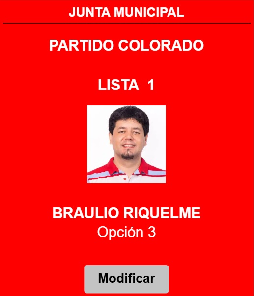 Concejal - Braulio Riquelme